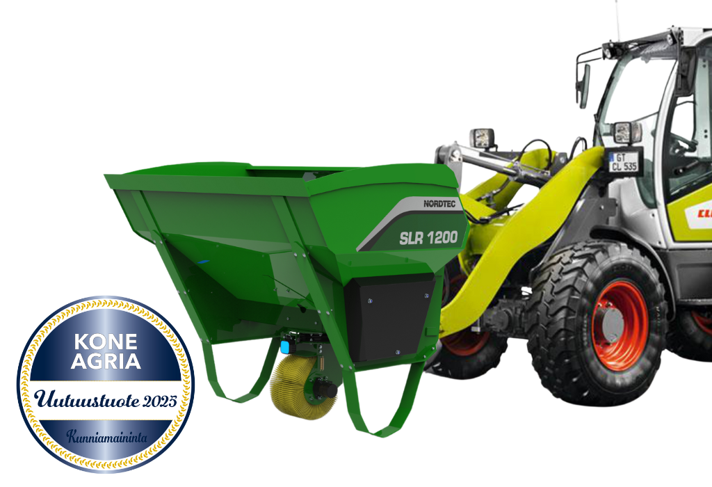 Hiekoitin Ala-Talkkari Nordtec SLR 1200-rotohiekoitin
